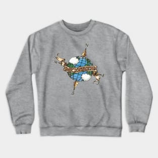 Mother Earth Tattoo Crewneck Sweatshirt